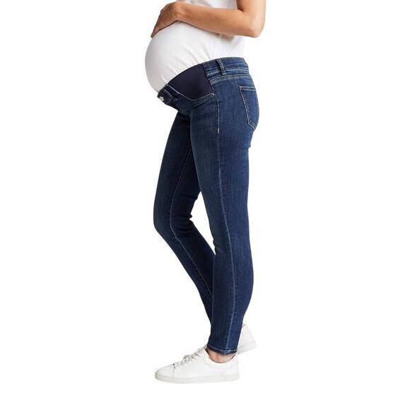 DL1961 Women's 28 Thornton Florence Maternity Instasculpt Ankle Jeans O10-14 - Picture 1 of 7